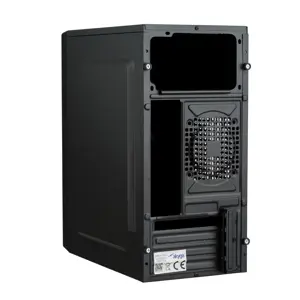 AKYGA Micro ATX korpusas AK35BK 2x USB 2.0 juodas be maitinimo šaltinio