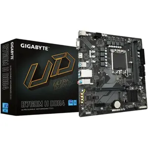 Pagrindinė plokštė GIGABYTE Intel B760 Express LGA1700 Micro-ATX Atmintis DDR4 Atminties lizdai 2 1…
