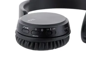 JVC HA-S36W ausinės Belaidės ausinės su ausinėmis, skirtos skambučiams ir muzikai "Bluetooth", juodos spalvos