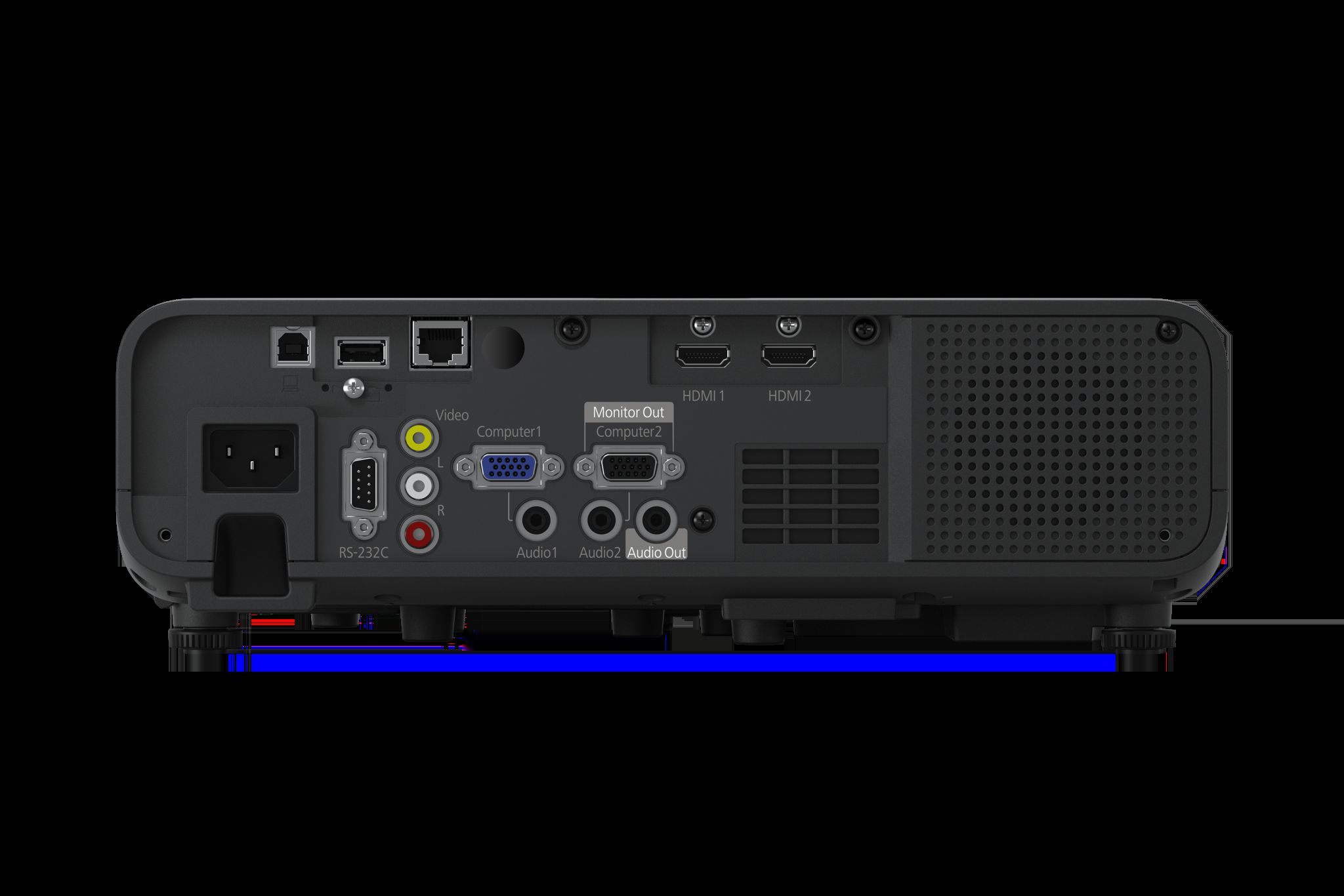 Epson EB-L265F, 4600 ANSI lumens, 3LCD, 1080p (1920x1080), 2500000:1, 16:9, 787.4 - 7874 mm (31 - 310")