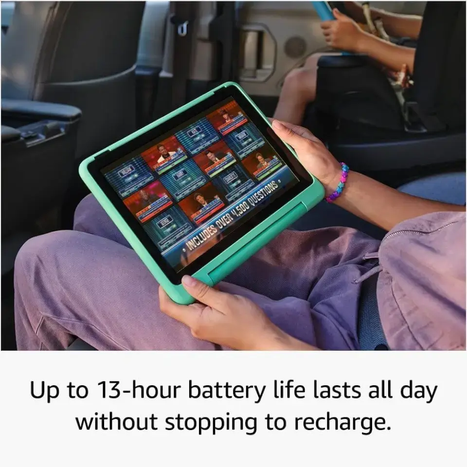 Amazon Fire HD 10 32GB Kids Pro 13th Gen, mint green