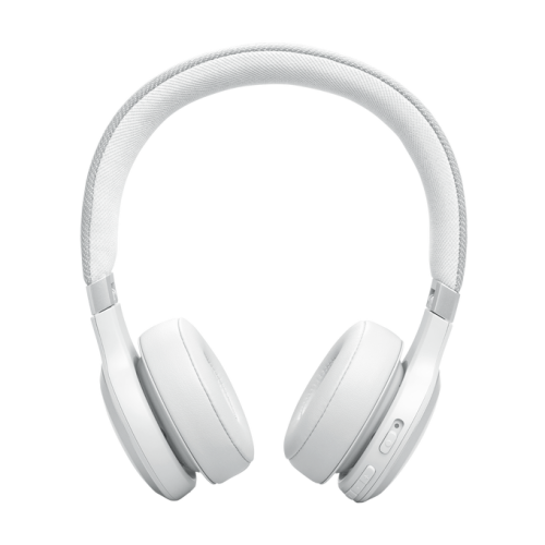 JBL belaidės ausinės "Live 670NC", baltos spalvos