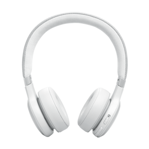 JBL belaidės ausinės "Live 670NC", baltos spalvos