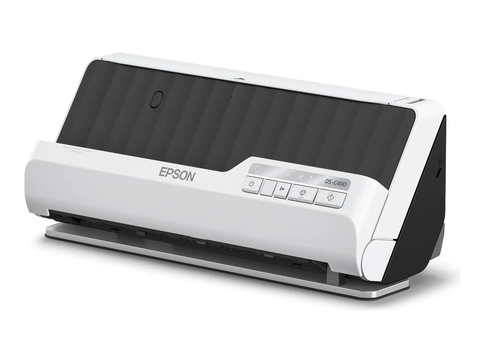 Epson DS-C490, 215,9 x 5588 mm, 600 x 600 DPI, 30 bitų, 24 bitų, 8 bitų, ADF + lapų skaitytuvas