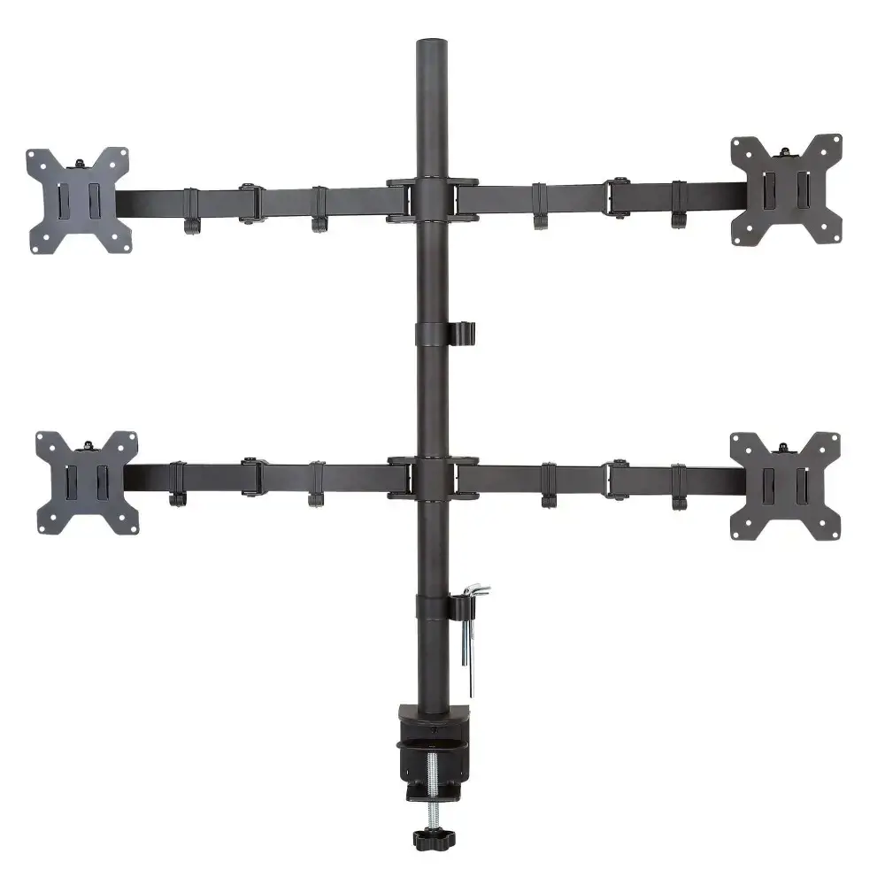 TECHLY 027521 "Techly" Keturvietis stalinis LED/LCD monitoriaus porankis 13-27 VESA 4x 10 kg pilnas judesys