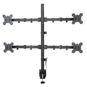 TECHLY 027521 "Techly" Keturvietis stalinis LED/LCD monitoriaus porankis 13-27 VESA 4x 10 kg pilnas judesys