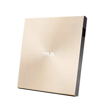 ASUS ZenDrive U9M, auksinis, dėklas, horizontalus, nešiojamasis kompiuteris, DVD±RW, USB 2.0