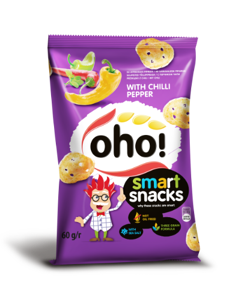 Traškučiai OHO, su čili pipirais, 60 g