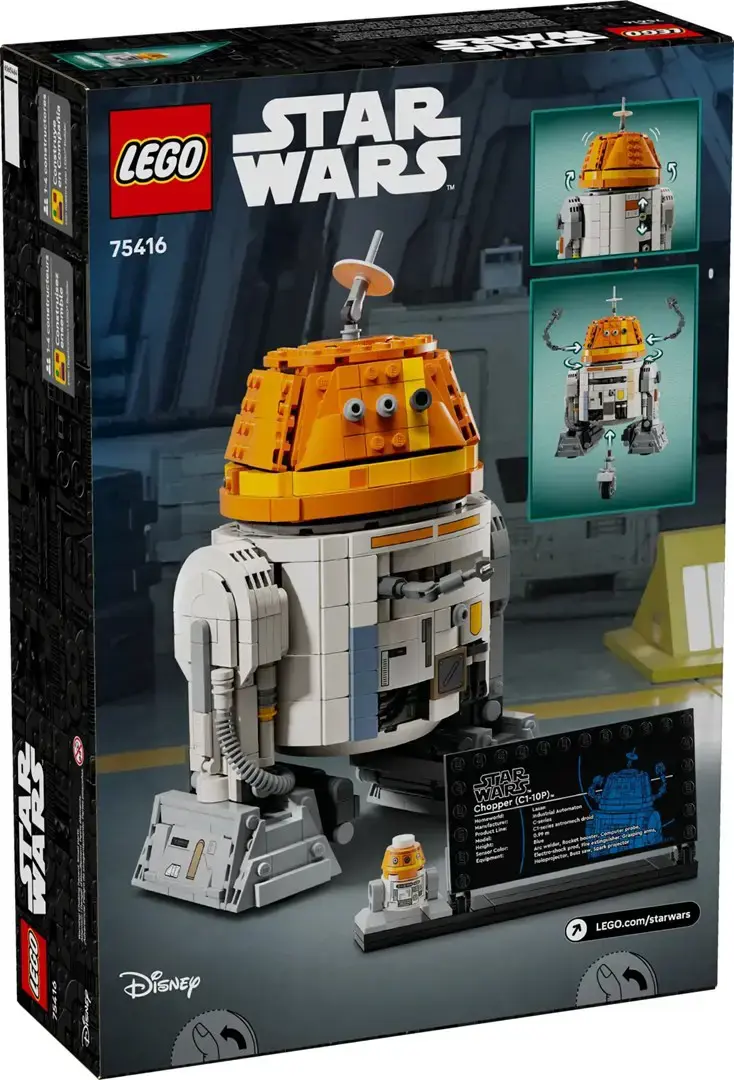 LEGO STAR WARS 75416 Chopper (C1-10P) Astromech Droid