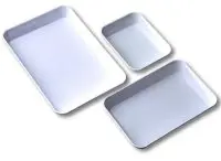 Padėklas Nr.3, plastikinis,  gilus, 35 x 24 cm, H 4 cm, 1 vnt