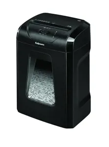 Fellowes Powershred 12C, Cross shredding, 22.5 cm, 4 x 40 mm, 19 L, 255 sheets, 2000 mm/min