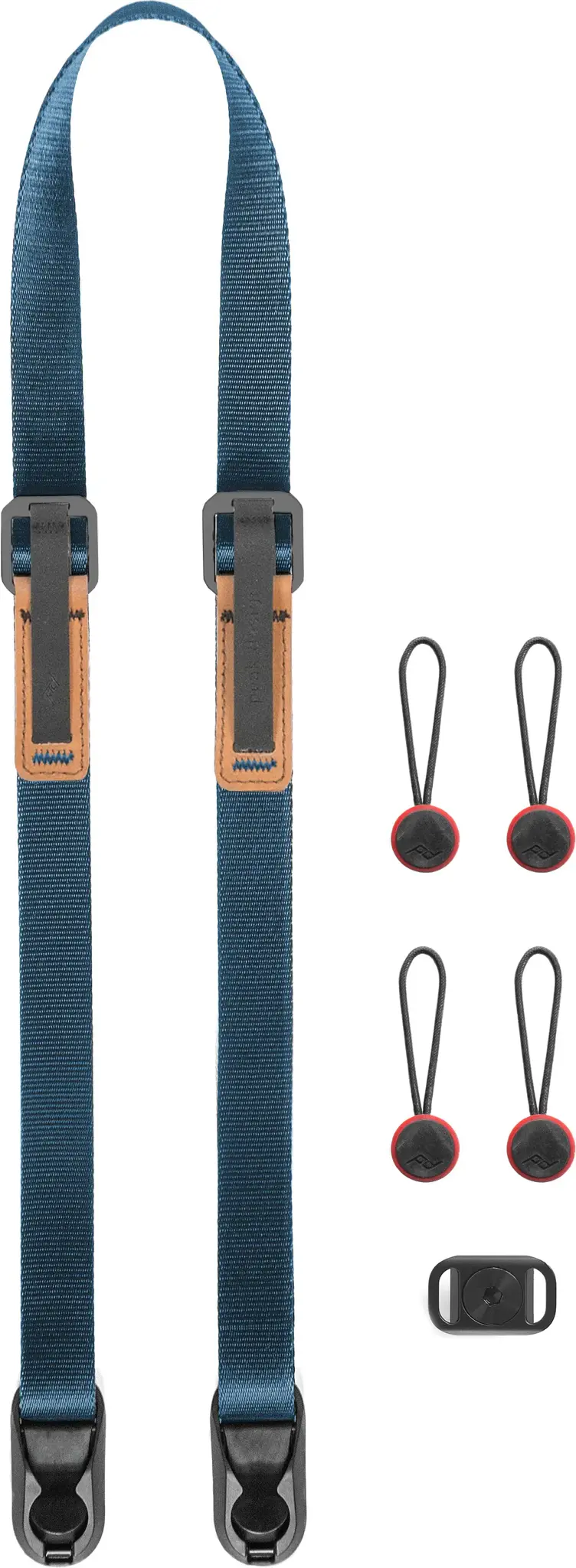 "Peak Design Leash" fotoaparato dirželis, vidurnaktis