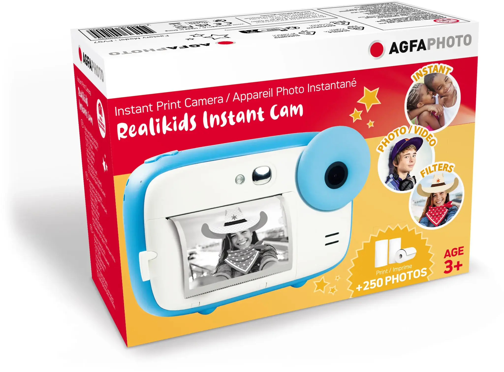 AGFA Realikids momentinė vaizdo kamera mėlyna