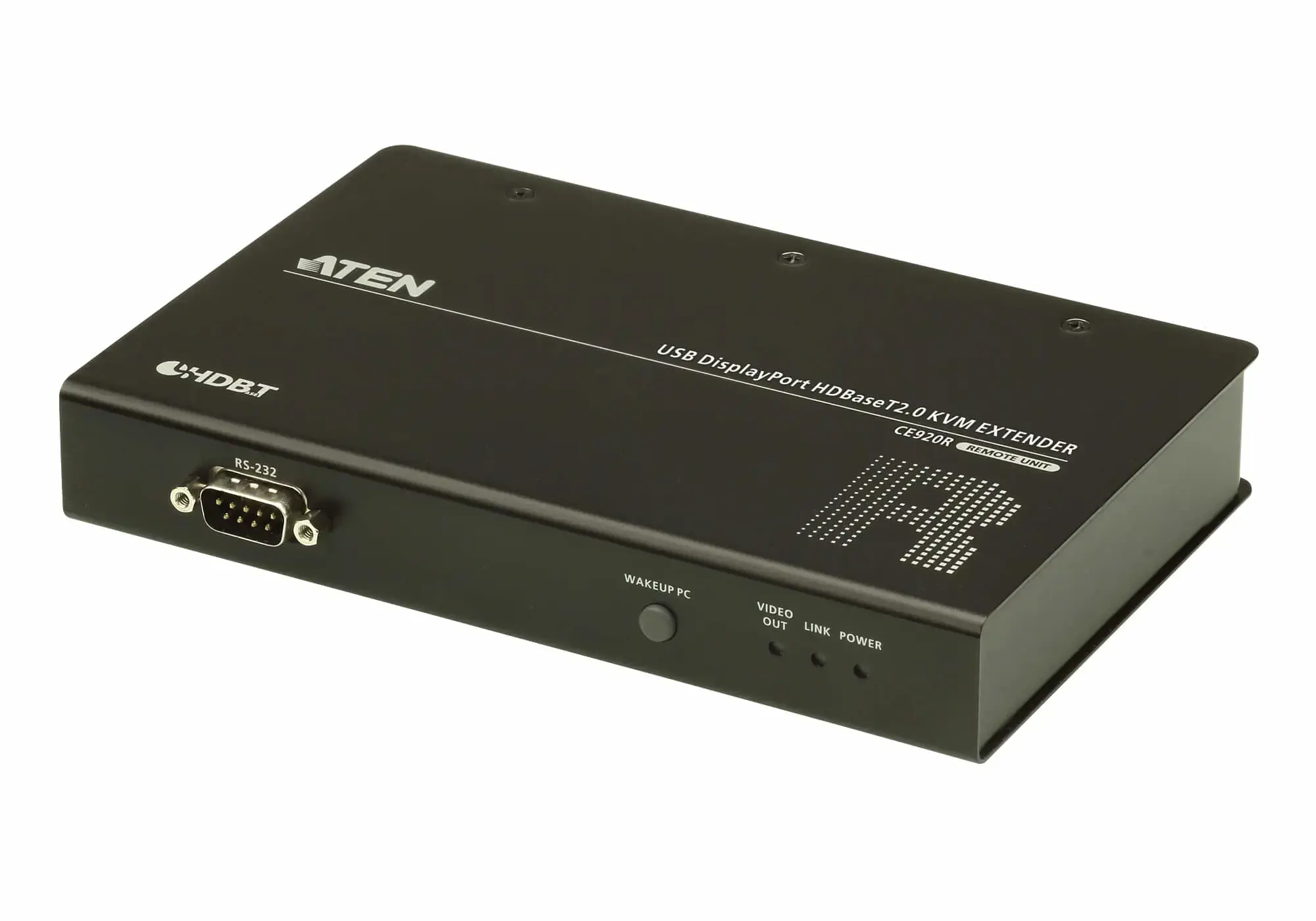 ATEN CE920-ATA-G, Transmitter & receiver, Wired, 150 m, Cat5e, Cat6, Cat6a, 4096 x 2160 pixels, Black