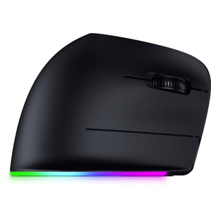 Razer Pro Click V2 Vertical Ergonomic Belaidė pelė RF Wireless+Bluetooth+USB-C, 30000 DPI, Juoda