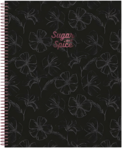 A5 Hard. Sp Bk 80sh Ambar Sugar&Spice Lin