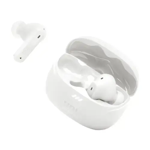 JBL Tune Beam 2 Belaidės ausinės Earbuds, Bluetooth, Balta