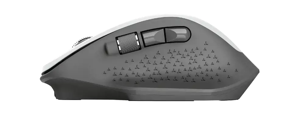 "Trust Ozaa", dešinės rankos, optinis, RF belaidis, 2400 DPI, baltas