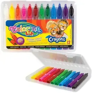 Kreidelės veidui dažyti Colorino Kids 12 spalvų