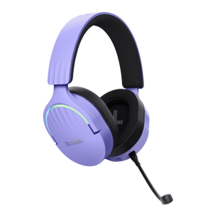 Trust GXT 491P FAYZO, Wired & Wireless, Gaming, 20 - 20000 Hz, 290 g, Headset, Black, Purple