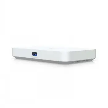 UBIQUITI CLOUD GATEWAY FIBER. DESKTOP 10G CLOUD GATEWAY WITH INTEGRATED POE SWITCH, SELECTABLE NVR STORAGE, AND FULL UNIFI APPLICATION SUPPORT (NO STORAGE)