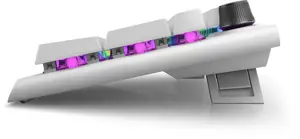 "Alienware AW920K", pilno dydžio (100%), RF belaidis, mechaninis, RGB LED, baltas