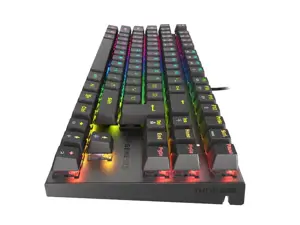 "Genesis THOR 303 TKL", mechaninė žaidimų klaviatūra, RGB LED apšvietimas, JAV, juoda, laidinė, A tipo USB