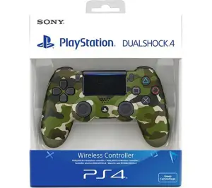 "Sony DualShock 4 V2 Green Camouflage", žaidimų kilimėlis, "PlayStation 4", D-pad, Pagrindinis mygt…
