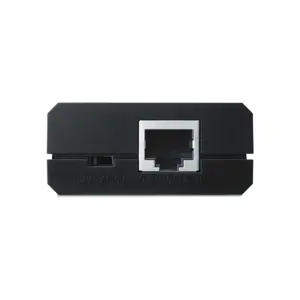 TP-Link TL-POE10R v4, IEEE 802.3, IEEE 802.3ab, IEEE 802.3af, IEEE 802.3u, juoda, maitinimas, FCC, CE, 5, 9, 12 V, 0-40 °C