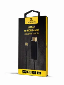 GEMBIRD USB-C ir HDMI adapteris 4K 60Hz 2 m juodas