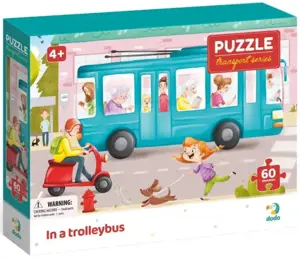 Dodo dėlionė vaikams Troleibusas (60 det.)