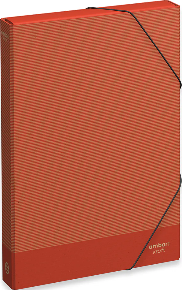 A4 Document Box 40mm Kraft