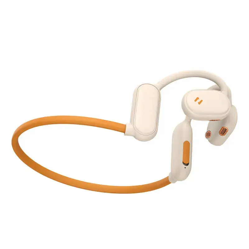 Havit E553BT – Open Ear Air Conduction Headphones, beige