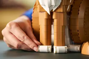 LEGO IDEAS 21376 Orange Cat