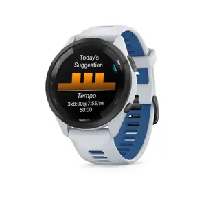 "Garmin Forerunner 265 Music", baltos spalvos