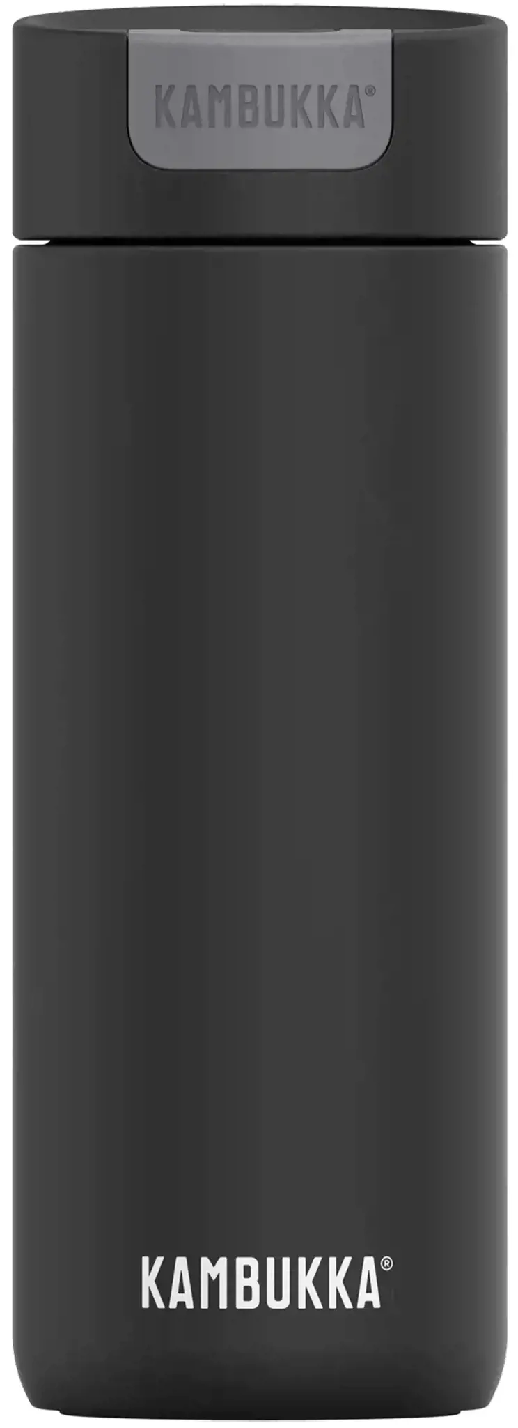 Kambukka Olympus termo puodelis 500ml - matinės juodos spalvos