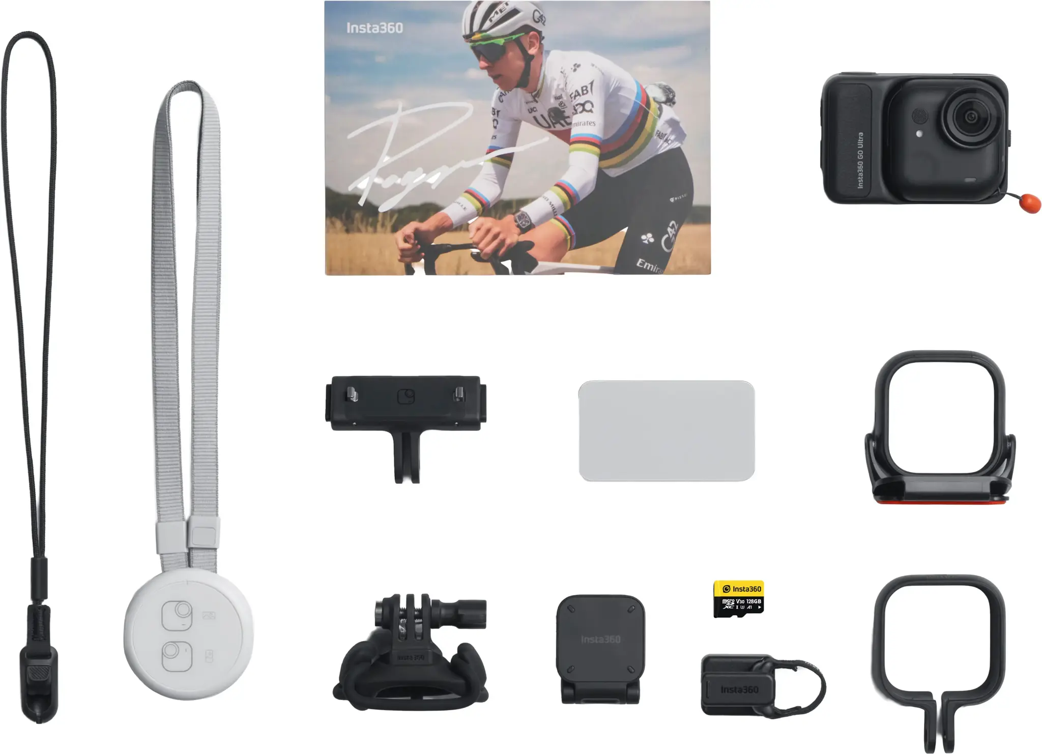 Insta360 GO Ultra Premium Cycling Bundle, black