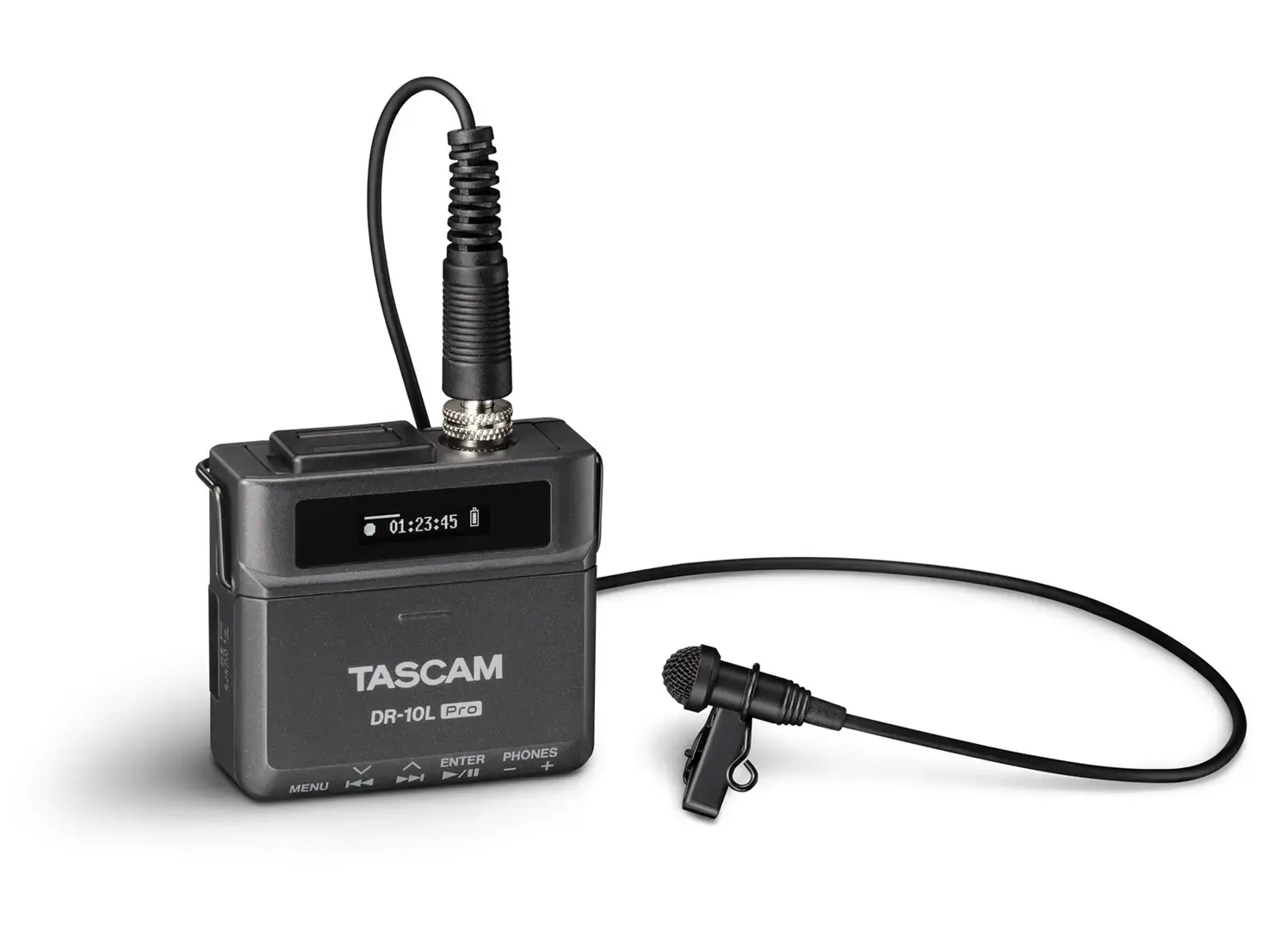 Tascam DR-10L Pro - digital recorder with lavalier microphone
