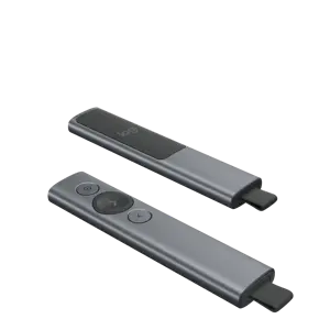 "Logitech Spotlight", "Bluetooth/RF", USB, 30 m, pilka