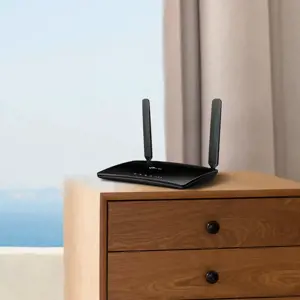 TP-Link TL-MR150, "Wi-Fi 4" (802.11n), vienos juostos (2,4 GHz), Ethernet LAN, 3G, juodas, stalinis maršrutizatorius