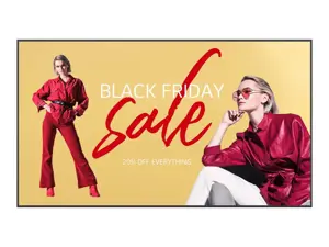 LG 110UM5K, Digital signage flat panel, 2.79 m (110"), LCD, 3840 x 2160 pixels, Wi-Fi, 16/7