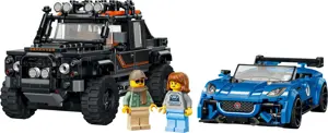 LEGO SPEED CHAMPIONS 77264 Jaguar F-TYPE Project 7 & Land Rover Defender Classic