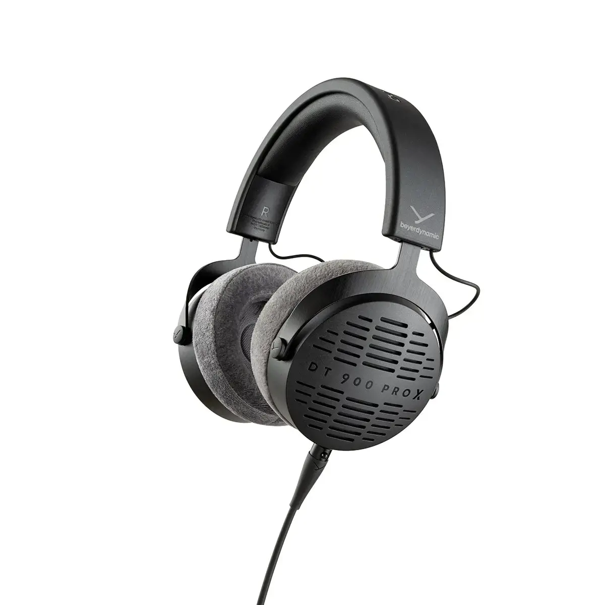 Beyerdynamic DT 900 Pro X laidinės ausinės su mikrofonu, skirtos scenai ir studijoms, juodos spalvos
