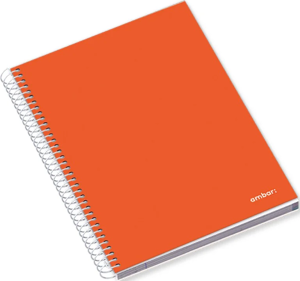 A4 PP Cover Sp Bk 100sh Ambar Sch Sq