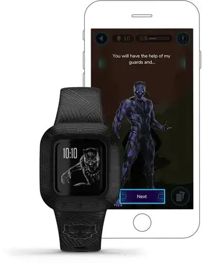 "Vivofit jr3", WW, "Marvel Black Panther