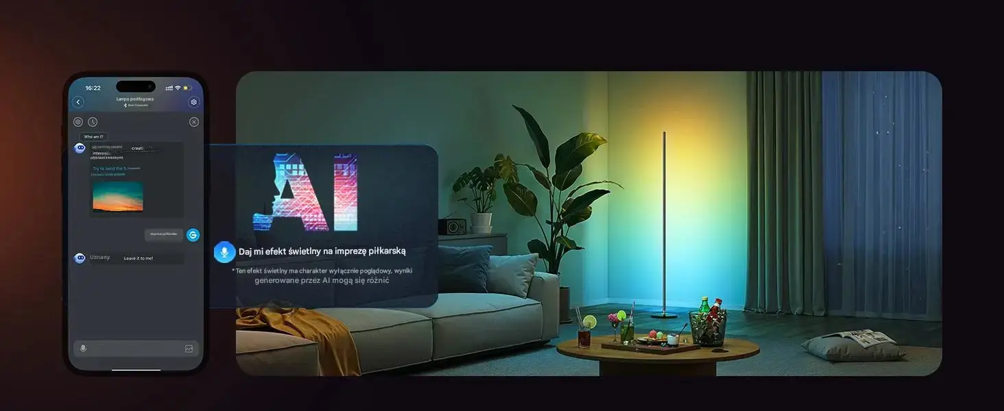 Govee H8076 Smart floor lighting Wi-Fi/Bluetooth