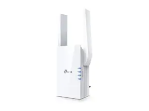TP-Link AX1800 "Wi-Fi" diapazono ilgintuvas, tinklo kartotuvas, 1201 Mbit/s, 10,100,1000 Mbit/s, Windows 10, Windows 2000, Windows 7, Windows 8, Windows 8.1, Windows 98SE, Windows NT, Windows..., išorinis, 10/100/1000Base-T(X)