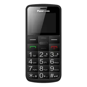 Mobilusis telefonas Panasonic KX-TU110EXB (Nėra LT kalbos), Juoda