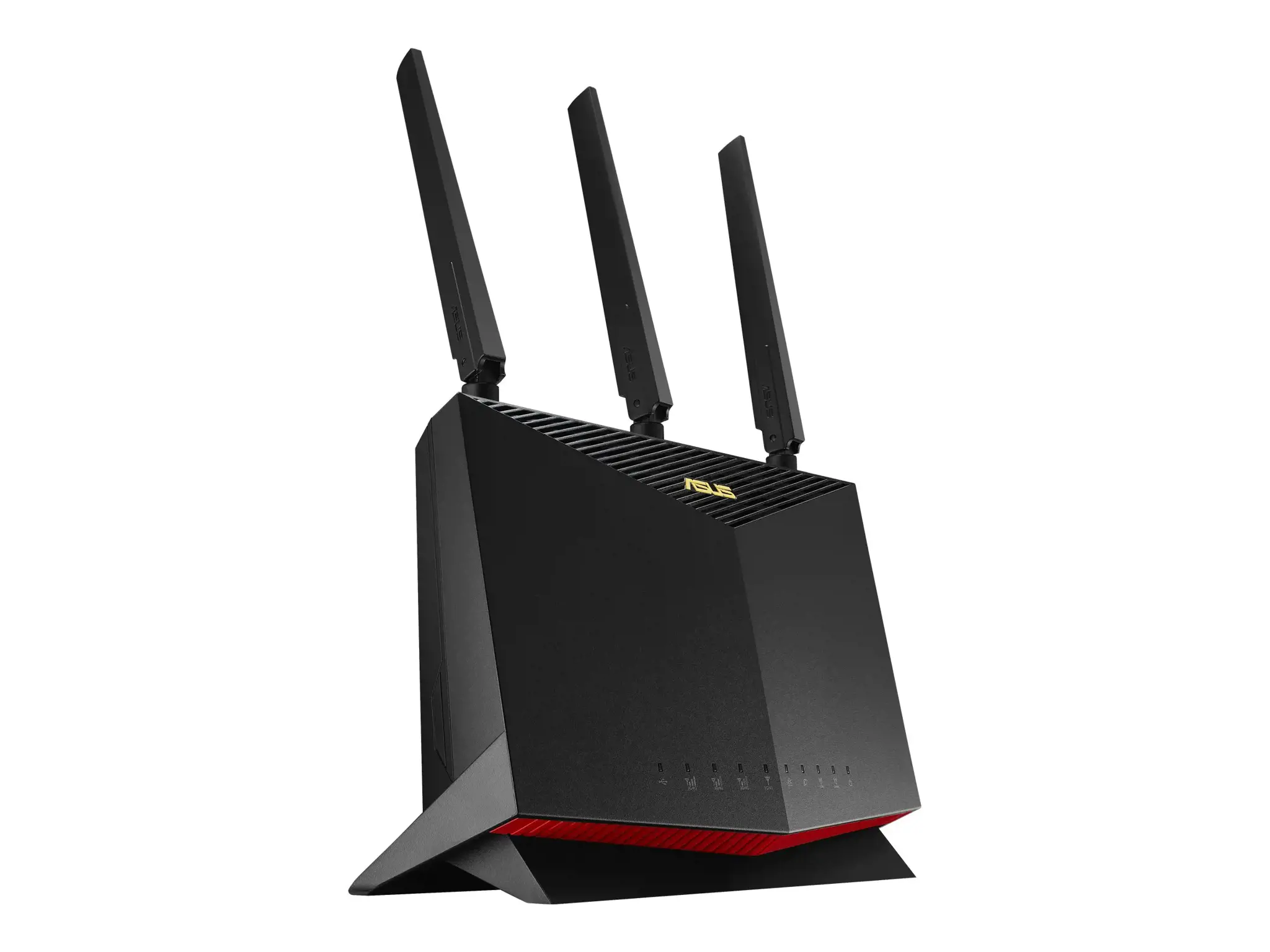 ASUS 4G-AC86U, "Wi-Fi 5" (802.11ac), dviejų dažnių (2,4 GHz / 5 GHz), Ethernet LAN, 3G, juodas, stalinis maršrutizatorius