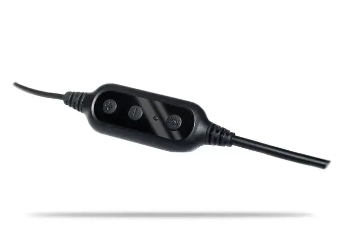 "Logitech 960" USB kompiuterio ausinės, ausinės, ausinių juosta, skambučiai / muzika, juodos spalvos, dviaukštės, 2,4 m